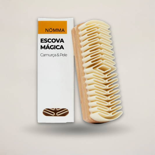 Escova Mágica - Camurça & Pele